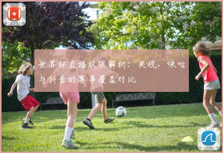 世界杯直播权限解析：央视、咪咕与抖音的赛事覆盖对比